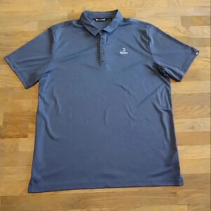 Travis Mathew Polo Golf Shirt Gray 2XL